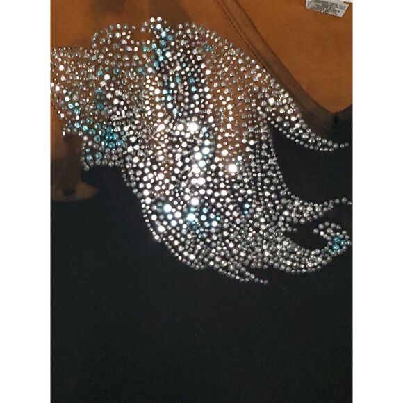 A Foxee Pullover Top Fairycore Whimsigoth Career Evening Studded Y2K XL - Picture 3 of 11